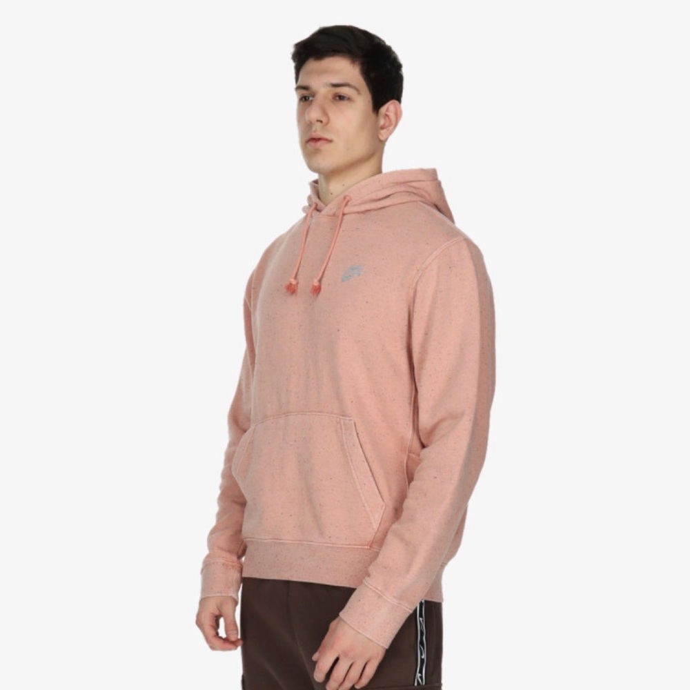 The sweatshirt is a Nike Club Fleece Pullover Hoodie, size M. - Picture 2 of 7